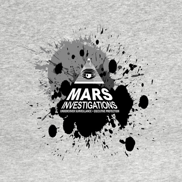 Mars Investi-Splat w/ Back Logo by Veronicas Marshmallows Podcast